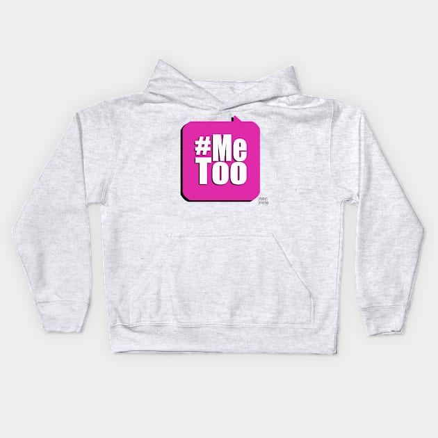 Me Too Kids Hoodie by myimage